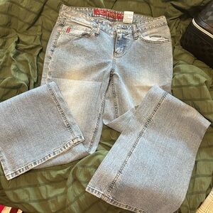 Mudd Light Blue Wide-Leg Jeans